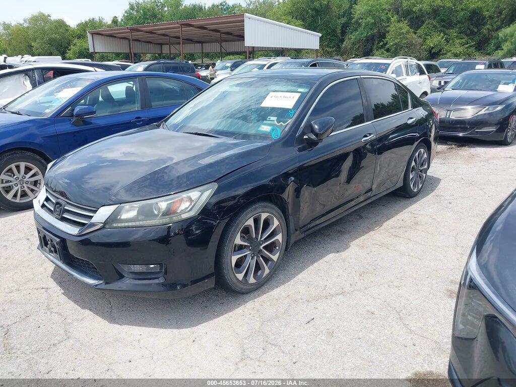 1HGCR2F58EA073119 2014 HONDA ACCORD photo no. 2
