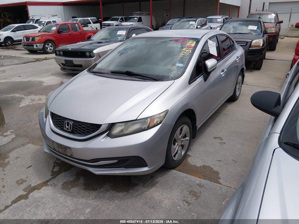 2HGFB2F58EH515416 2014 HONDA CIVIC photo no. 2