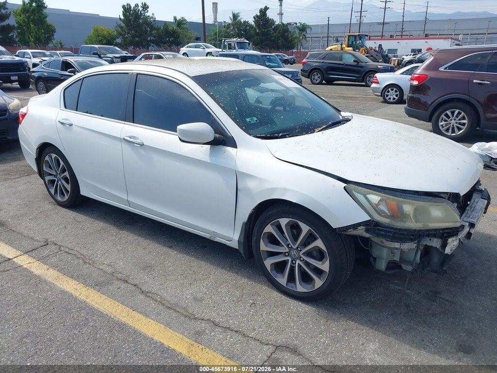 1HGCR2F54EA074042 2014 HONDA ACCORD photo no. 1