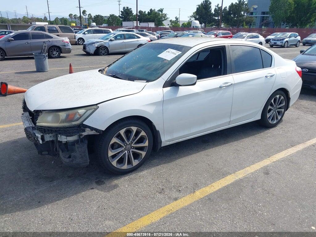 1HGCR2F54EA074042 2014 HONDA ACCORD photo no. 2