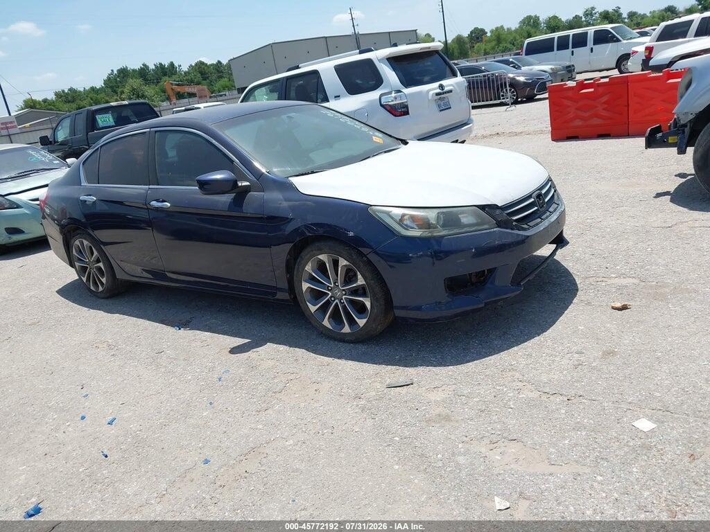 1HGCR2F5XEA002567 2014 HONDA ACCORD photo no. 1