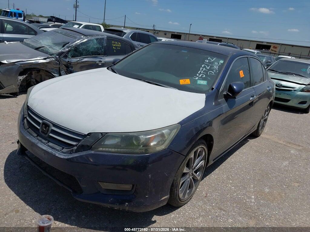 1HGCR2F5XEA002567 2014 HONDA ACCORD photo no. 2