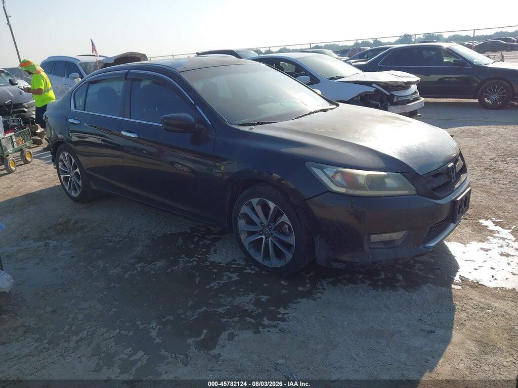 1HGCR2F5XEA280854 2014 HONDA ACCORD photo no. 1