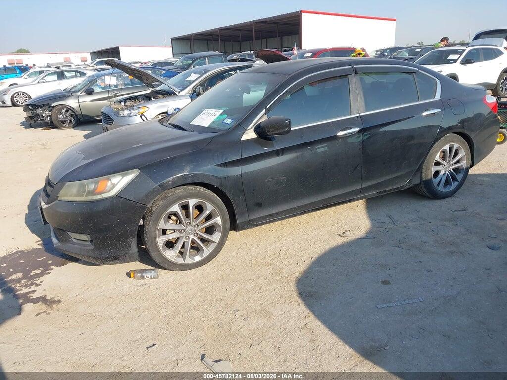 1HGCR2F5XEA280854 2014 HONDA ACCORD photo no. 2