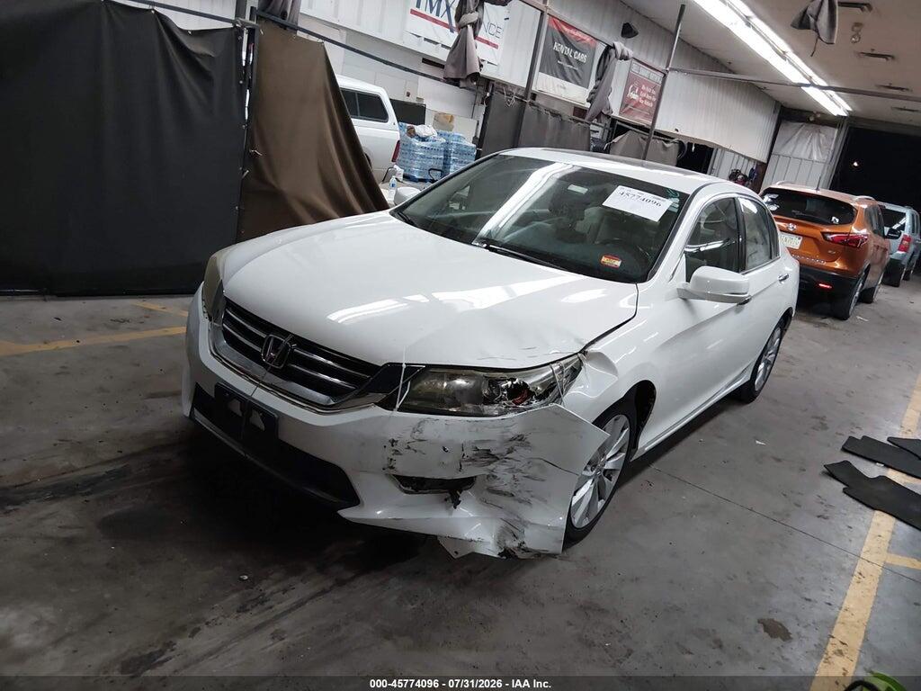 1HGCR3F80EA010256 2014 HONDA ACCORD photo no. 2