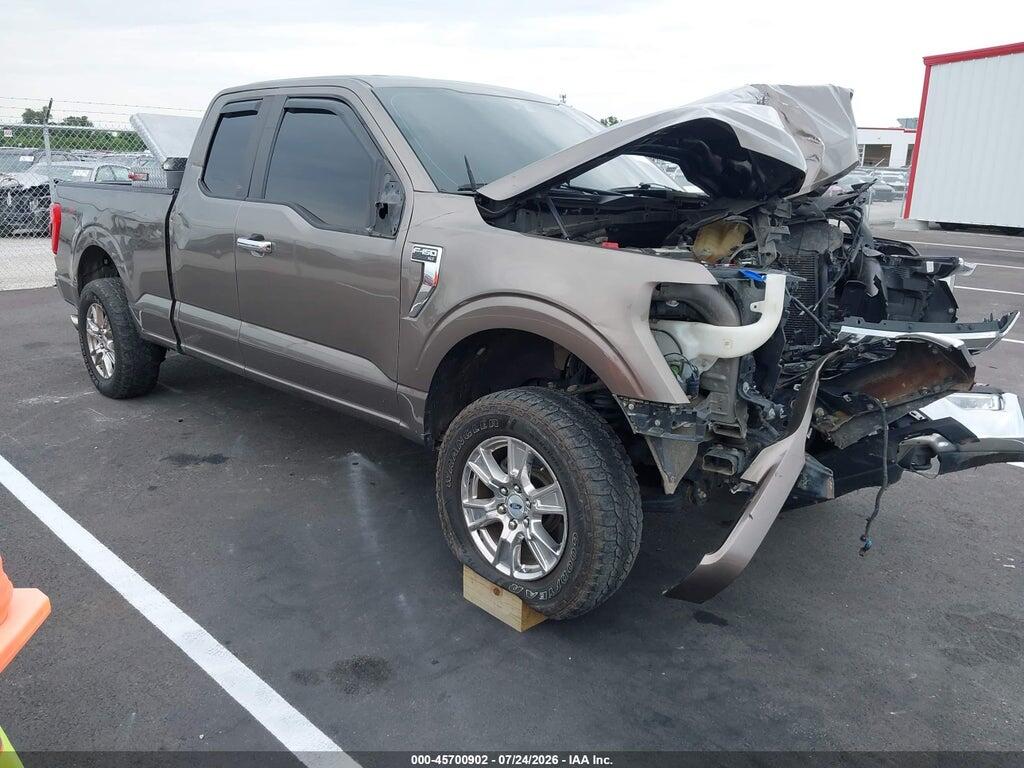 1FTEX1EB4MFB43750 2021 FORD F-150 photo no. 1