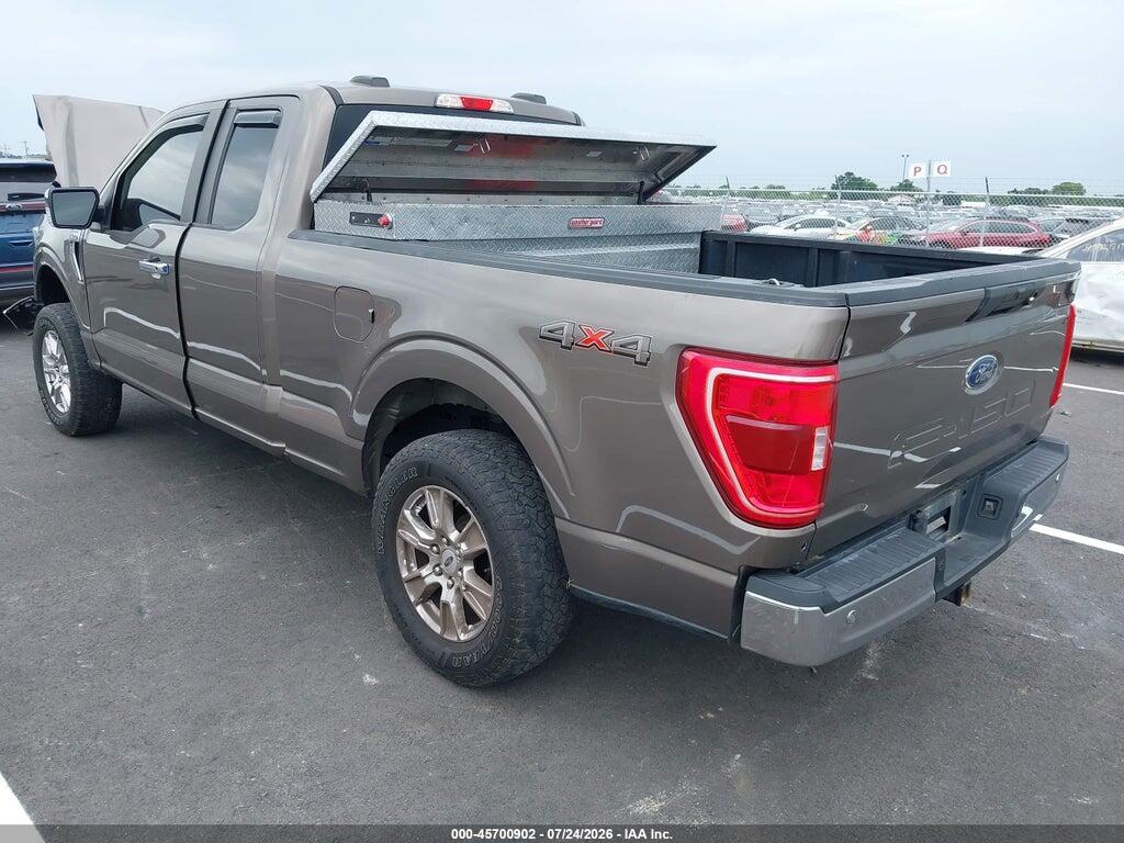 1FTEX1EB4MFB43750 2021 FORD F-150 photo no. 3