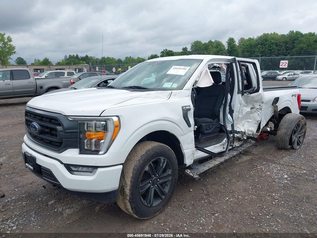 1FTEX1EP7MFA06880 2021 FORD F-150 photo no. 2