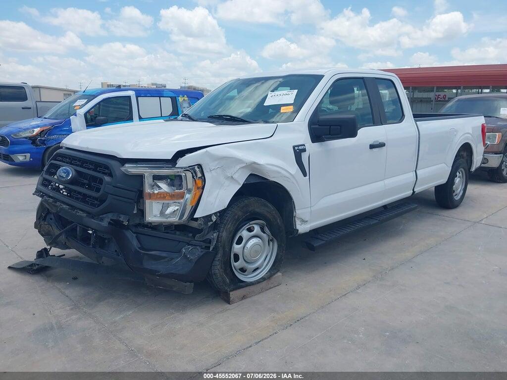 1FTEX1CP5MKD90474 2021 FORD F-150 photo no. 2