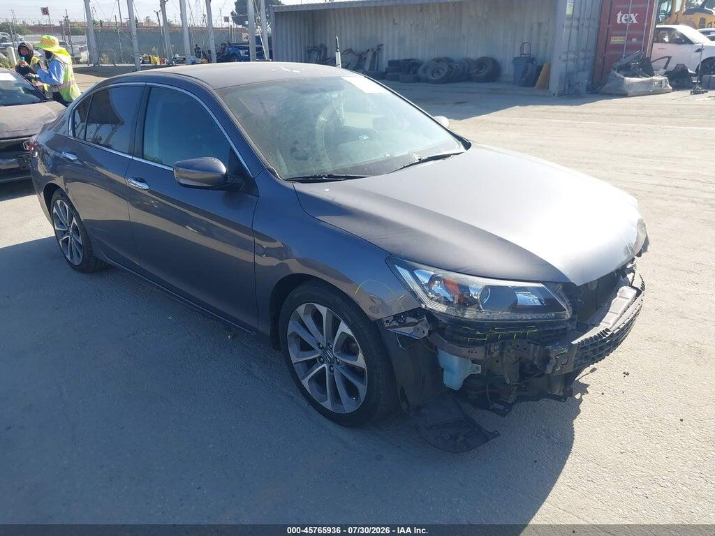 1HGCR2F52EA250635 2014 HONDA ACCORD photo no. 1