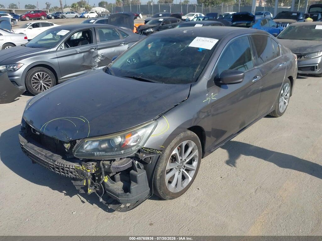 1HGCR2F52EA250635 2014 HONDA ACCORD photo no. 2