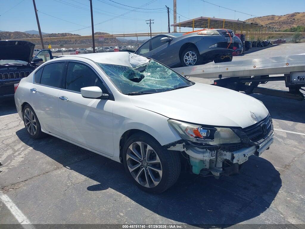 1HGCR2F57EA225357 2014 HONDA ACCORD photo no. 1