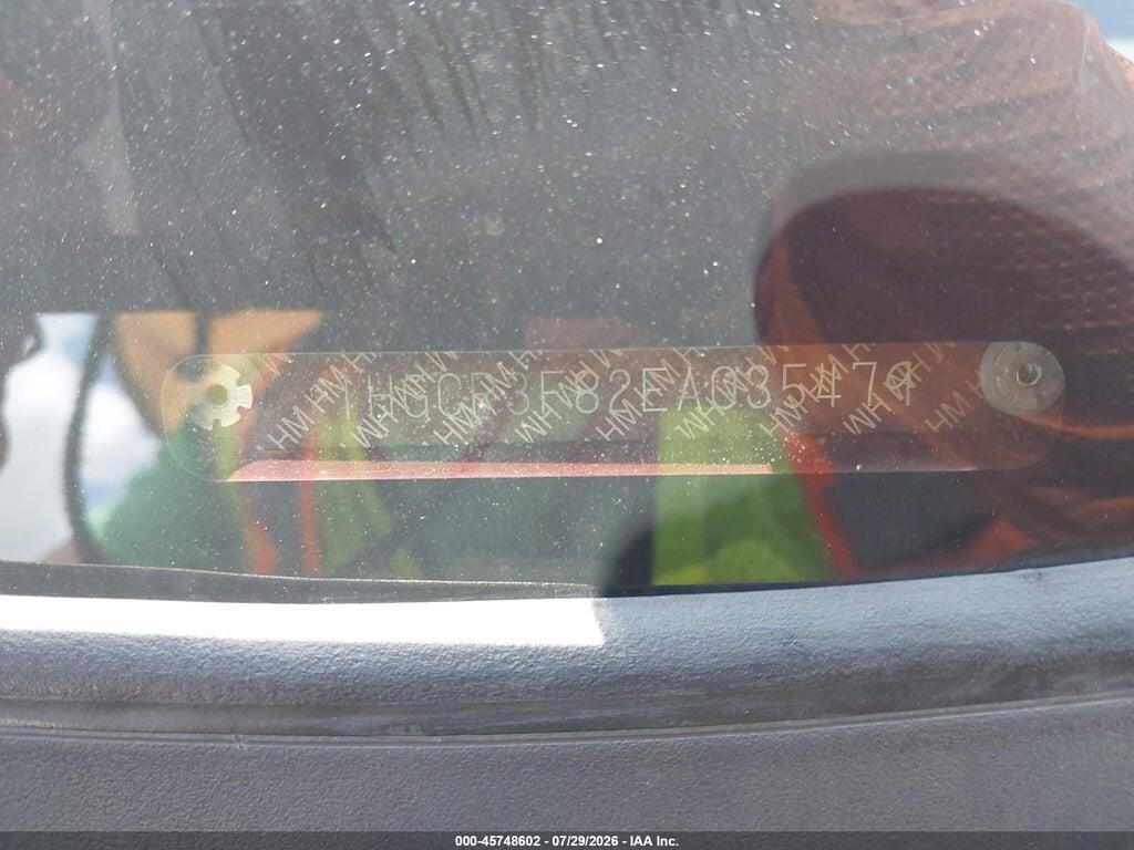1HGCR3F82EA035479 2014 HONDA ACCORD photo no. 9