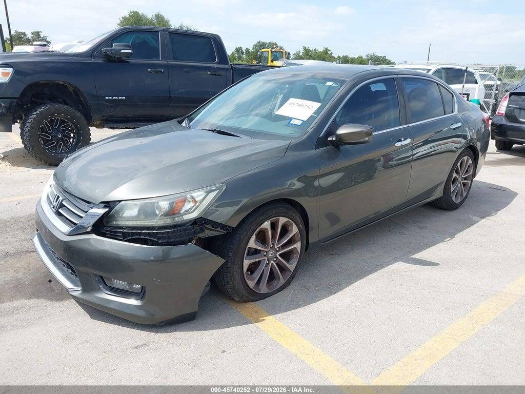 1HGCR2F52EA143990 2014 HONDA ACCORD photo no. 2