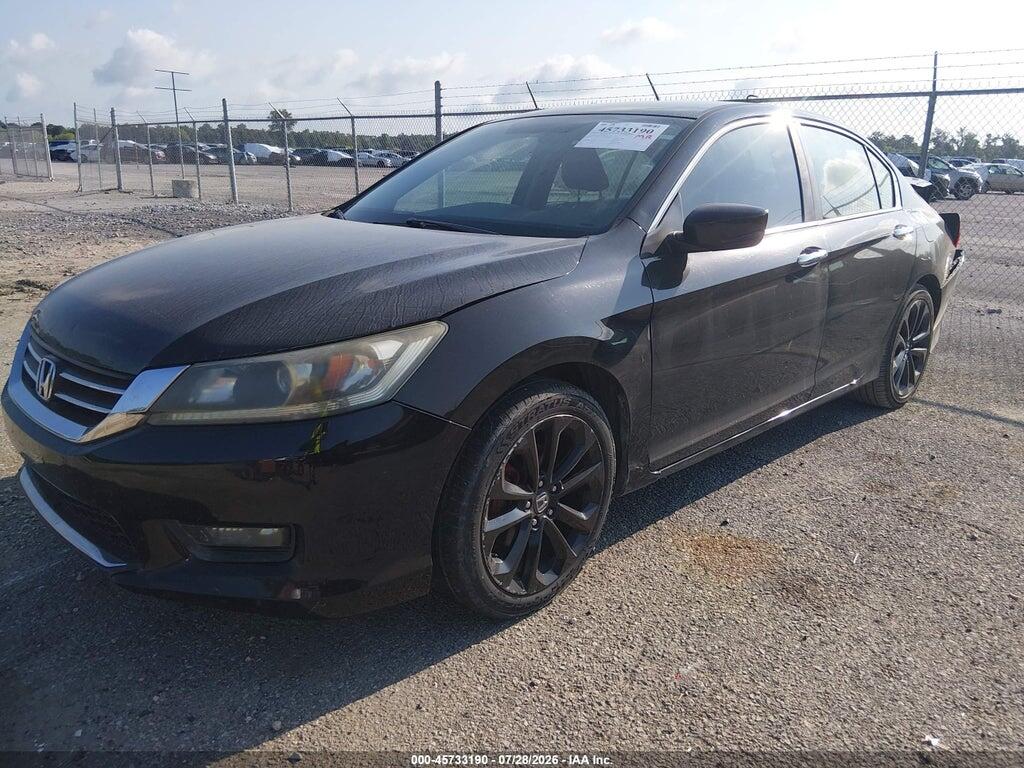 1HGCR2F57EA200166 2014 HONDA ACCORD photo no. 2