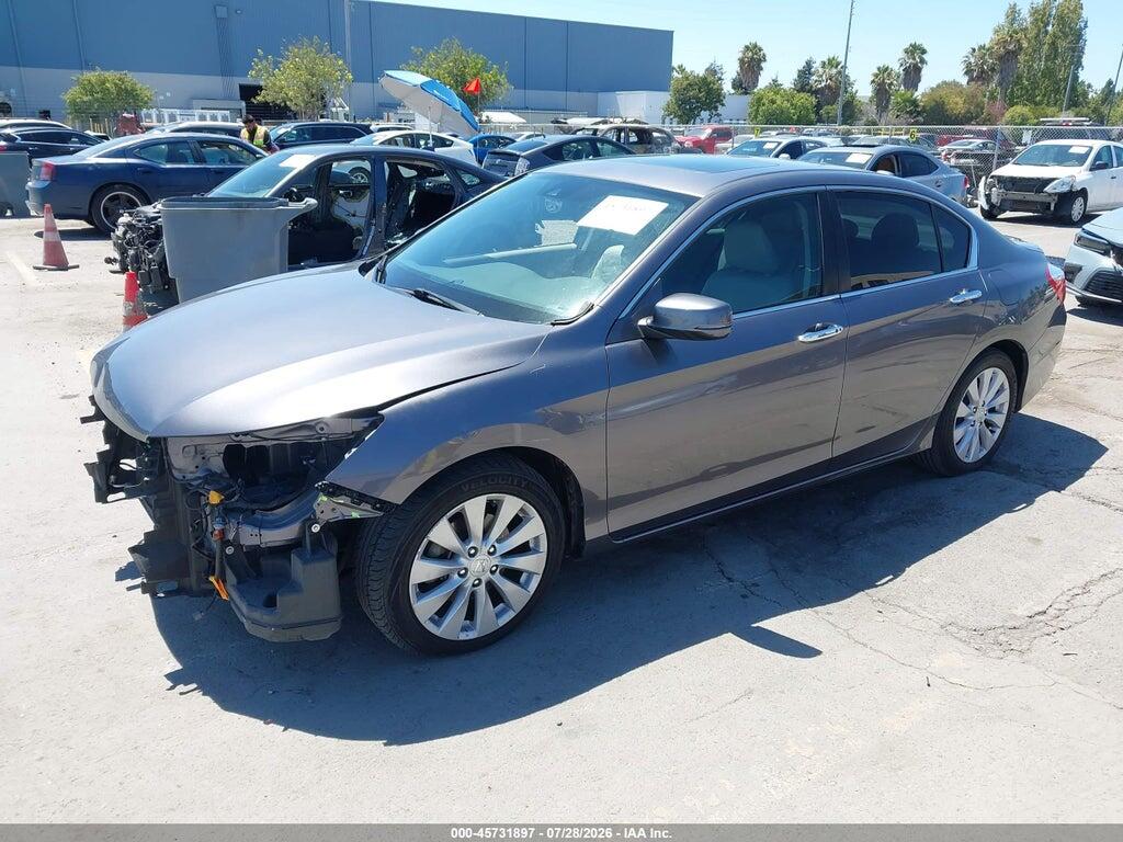1HGCR2F80EA030811 2014 HONDA ACCORD photo no. 2