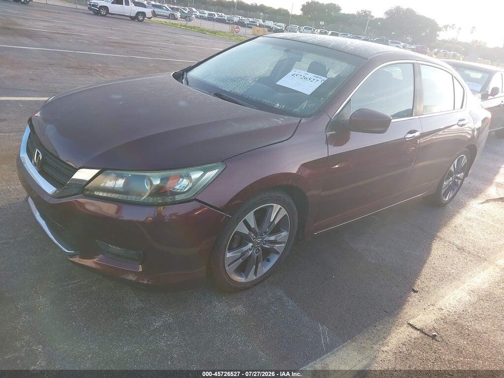 1HGCR2F52EA080230 2014 HONDA ACCORD photo no. 2