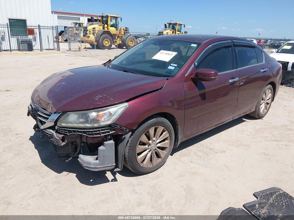 1HGCR3F85EA028977 2014 HONDA ACCORD photo no. 2