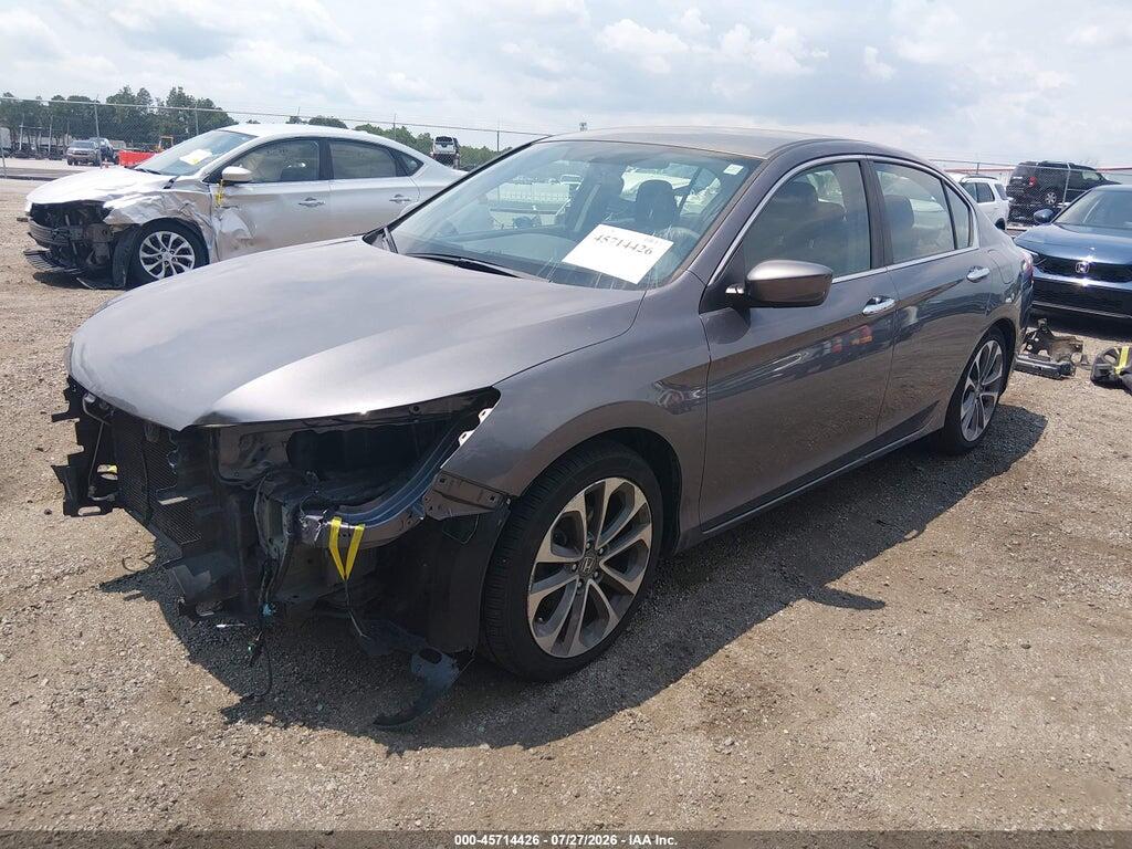 1HGCR2F54EA100896 2014 HONDA ACCORD photo no. 2