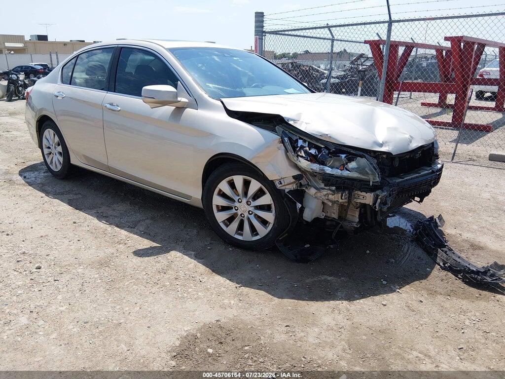 1HGCR3F81EA033576 2014 HONDA ACCORD photo no. 1