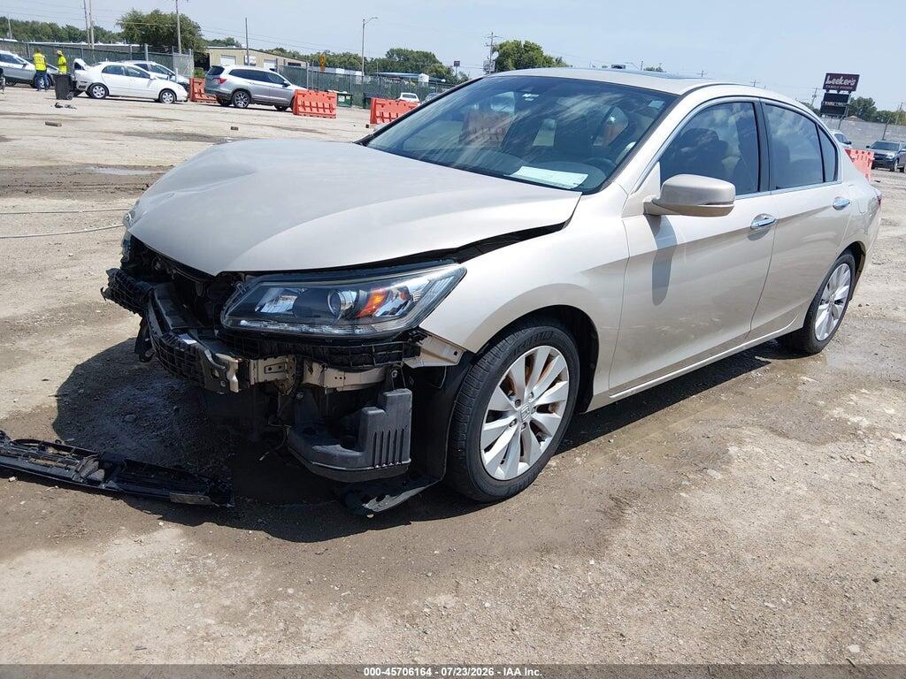 1HGCR3F81EA033576 2014 HONDA ACCORD photo no. 2