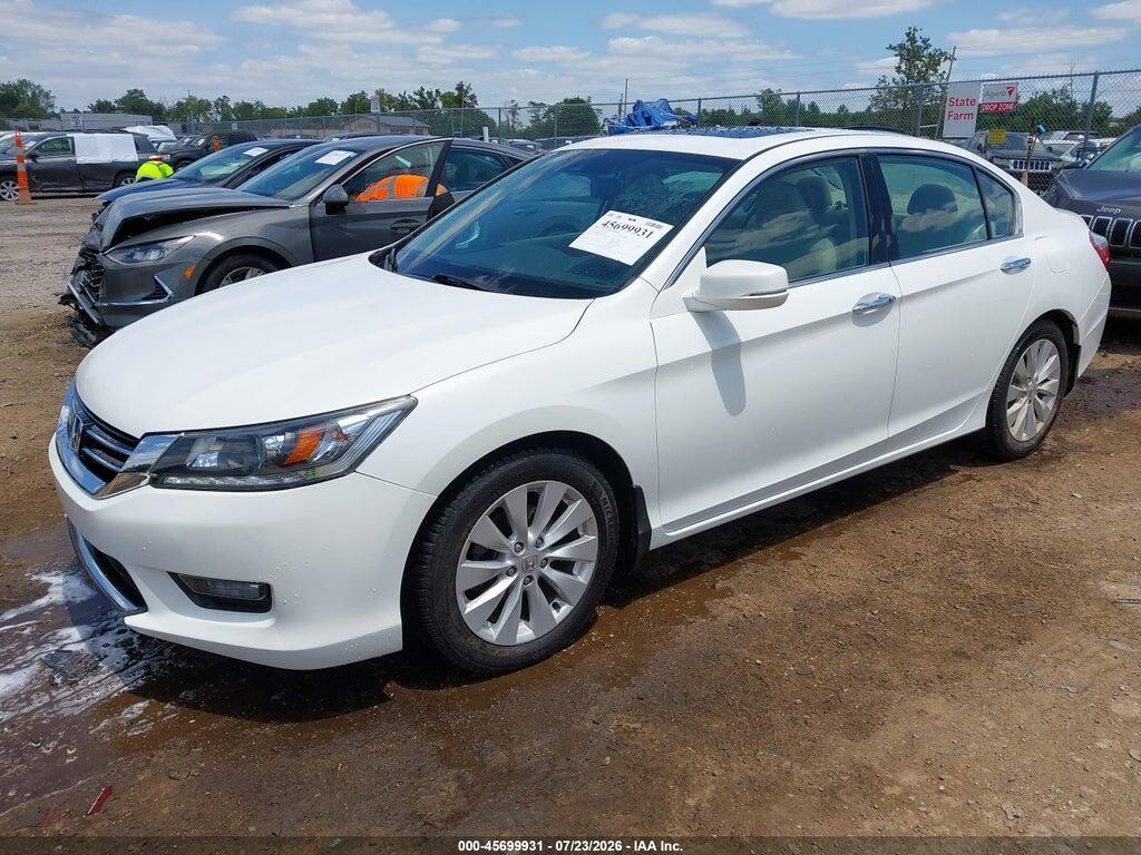 1HGCR3F82EA005818 2014 HONDA ACCORD photo no. 2