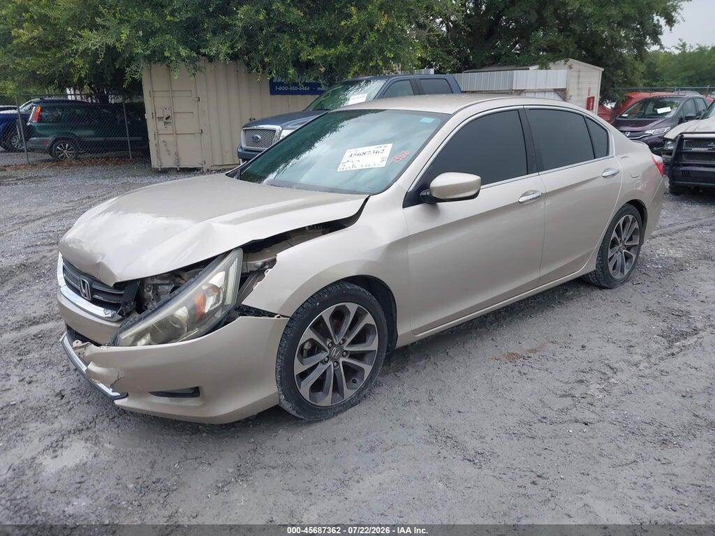 1HGCR2F53EA266875 2014 HONDA ACCORD photo no. 2
