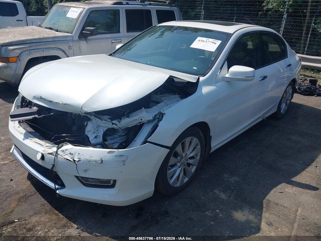 1HGCR3F81EA012677 2014 HONDA ACCORD photo no. 2