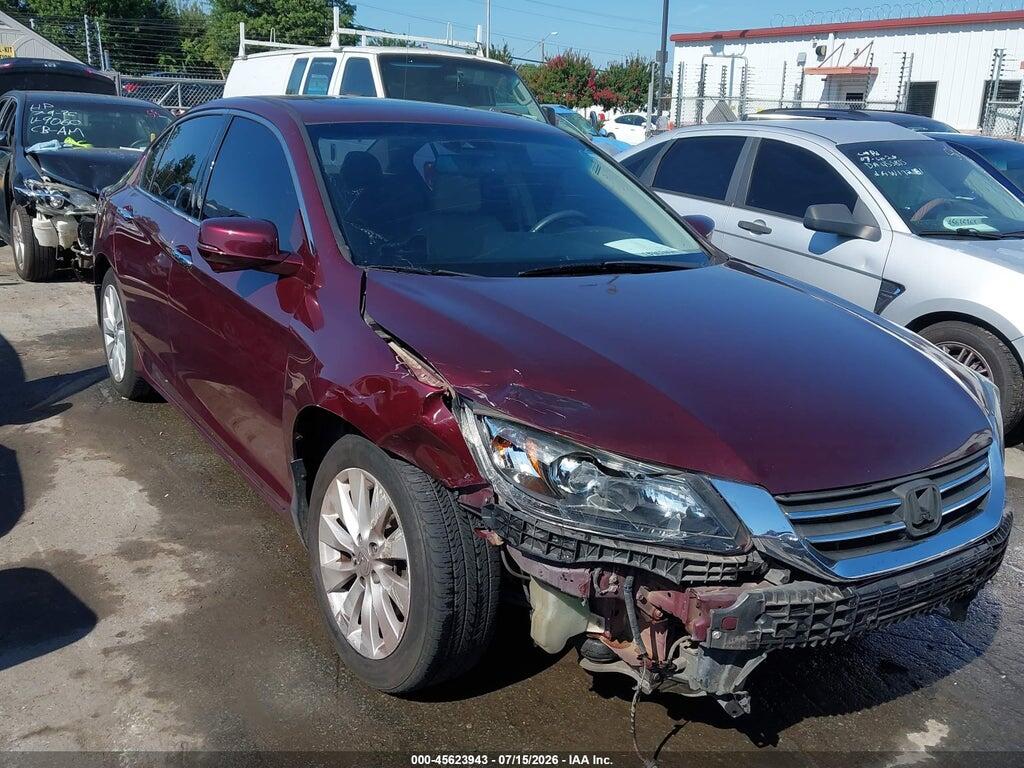 1HGCR3F85EA040420 2014 HONDA ACCORD photo no. 1