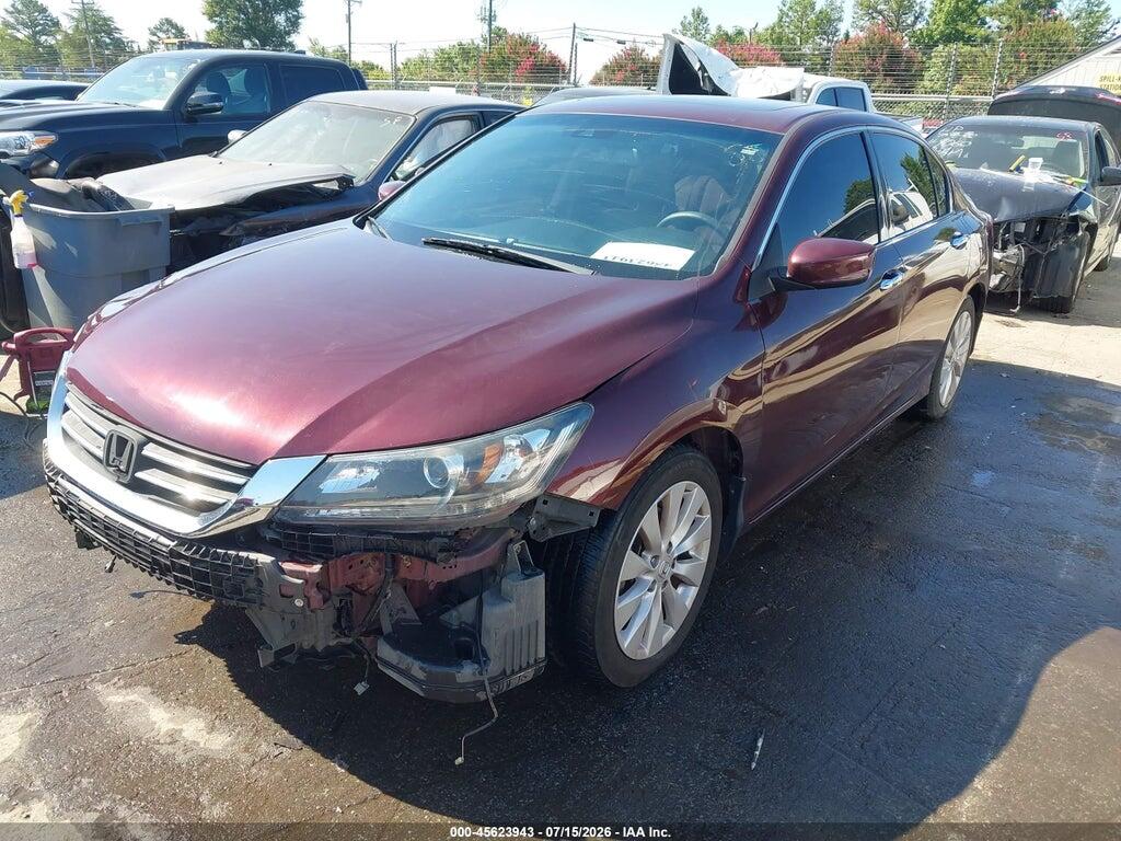 1HGCR3F85EA040420 2014 HONDA ACCORD photo no. 2