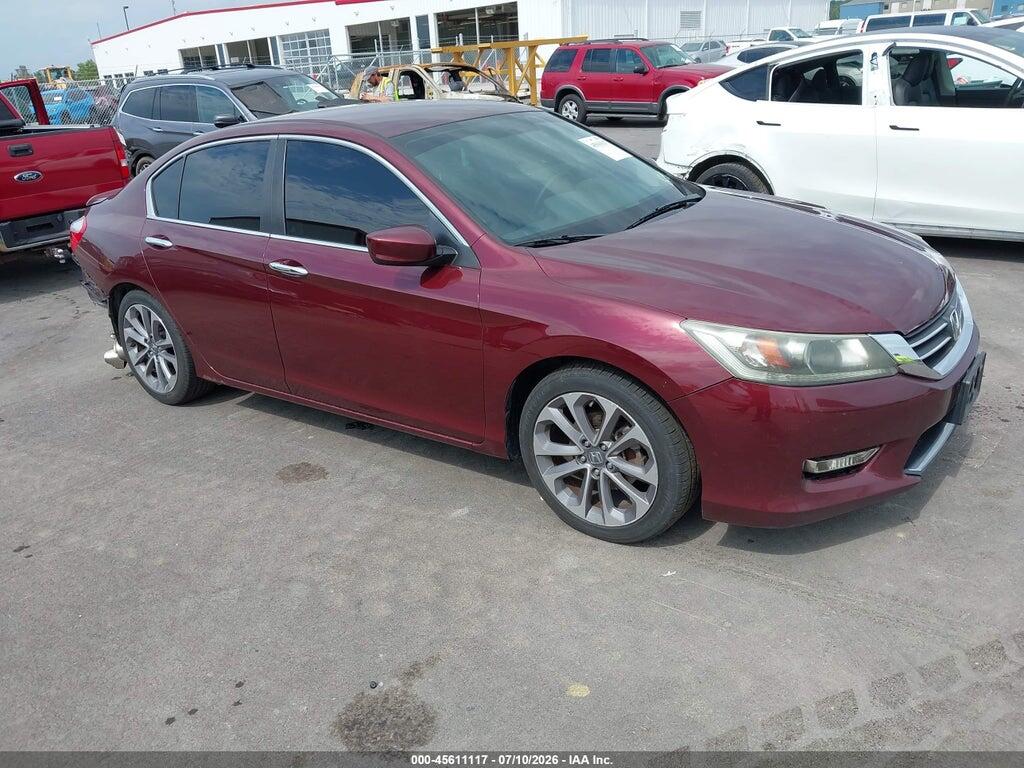 1HGCR2F57EA039737 2014 HONDA ACCORD photo no. 1