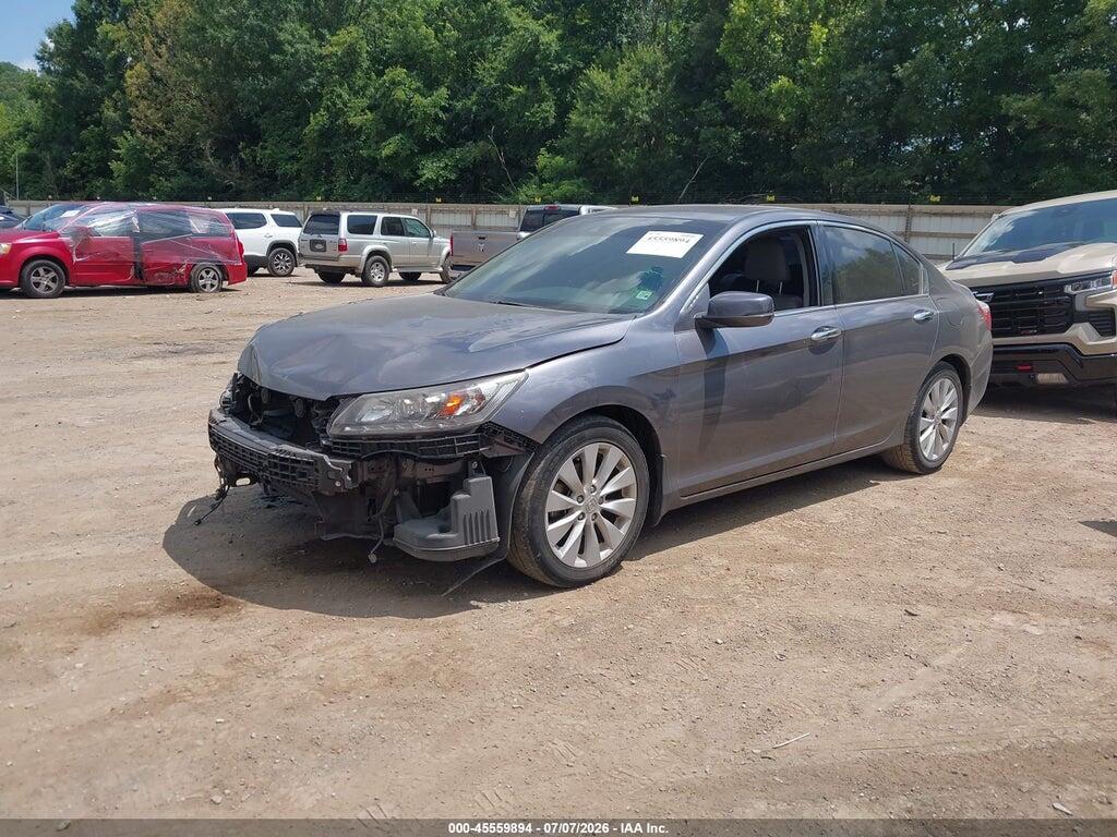 1HGCR3F92EA031893 2014 HONDA ACCORD photo no. 2