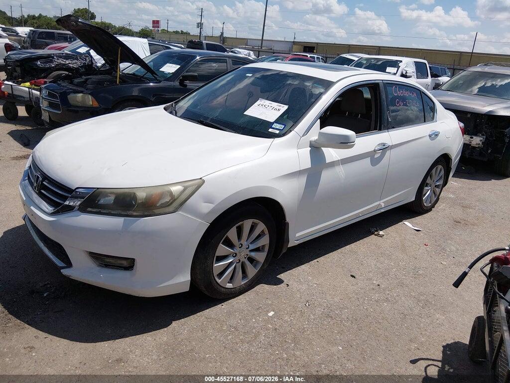 1HGCR3F82EA031075 2014 HONDA ACCORD photo no. 2