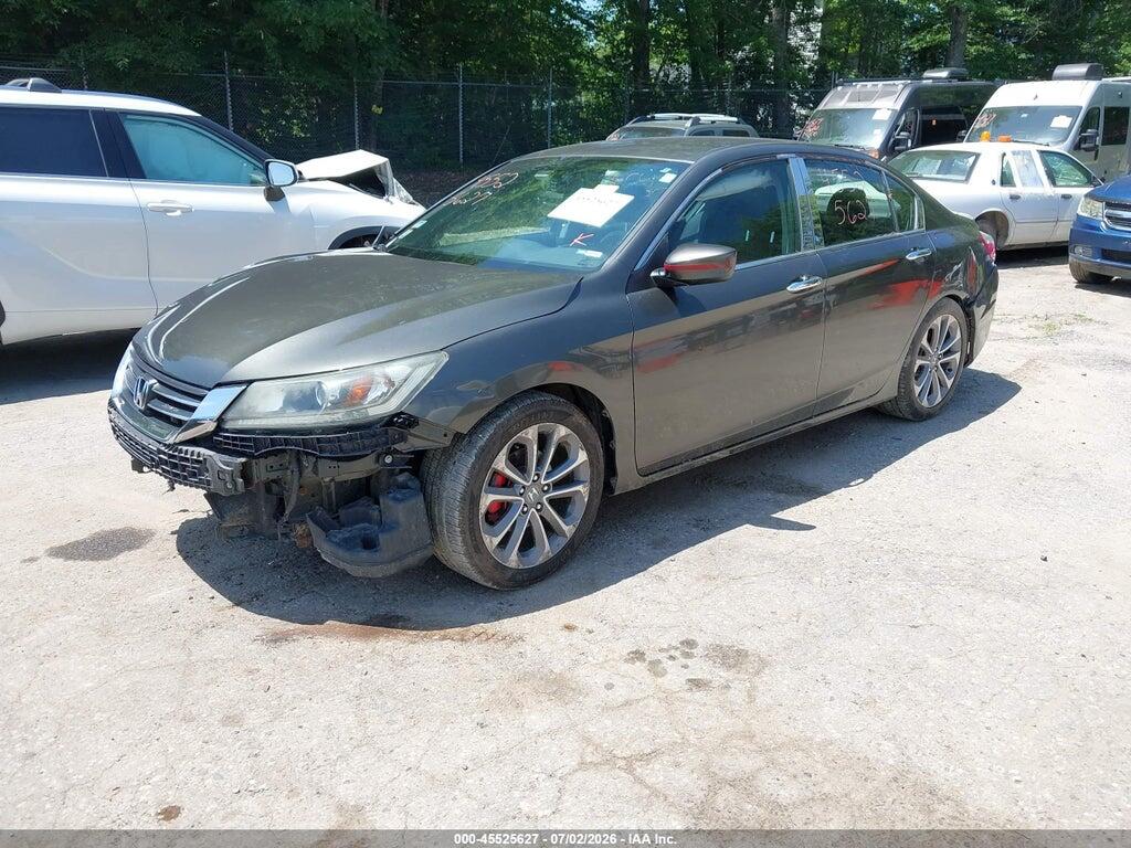1HGCR2F50EA105061 2014 HONDA ACCORD photo no. 2