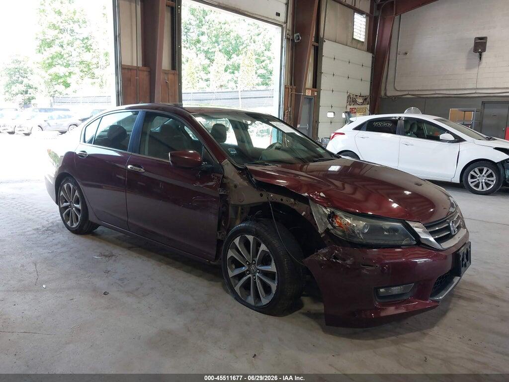 1HGCR2F52EA045302 2014 HONDA ACCORD photo no. 1