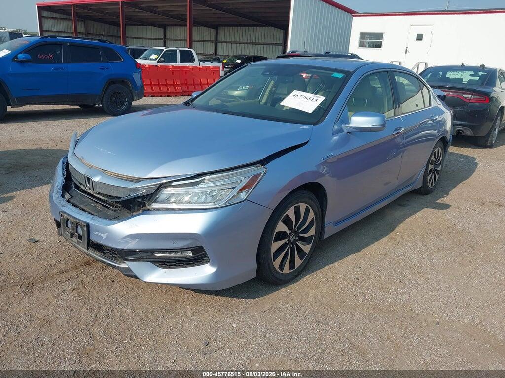 JHMCR6F74HC025647 2017 HONDA ACCORD HYBRID photo no. 2