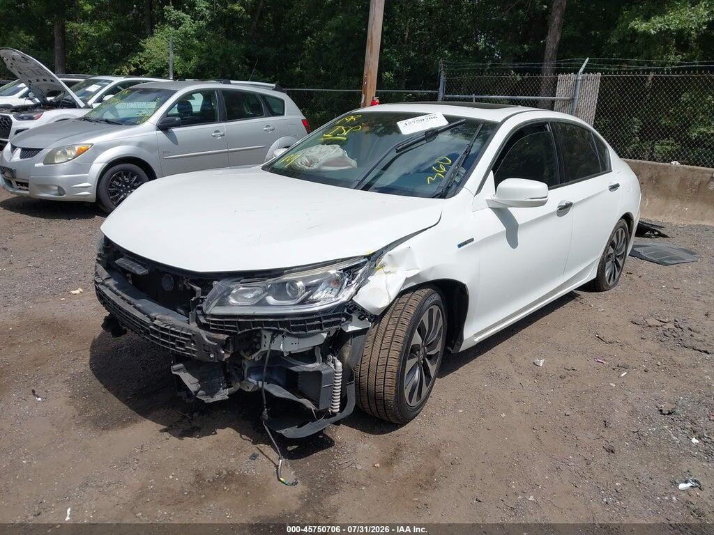JHMCR6F58HC030817 2017 HONDA ACCORD HYBRID photo no. 2