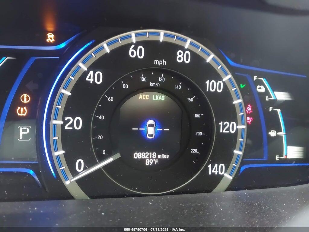 JHMCR6F58HC030817 2017 HONDA ACCORD HYBRID photo no. 7