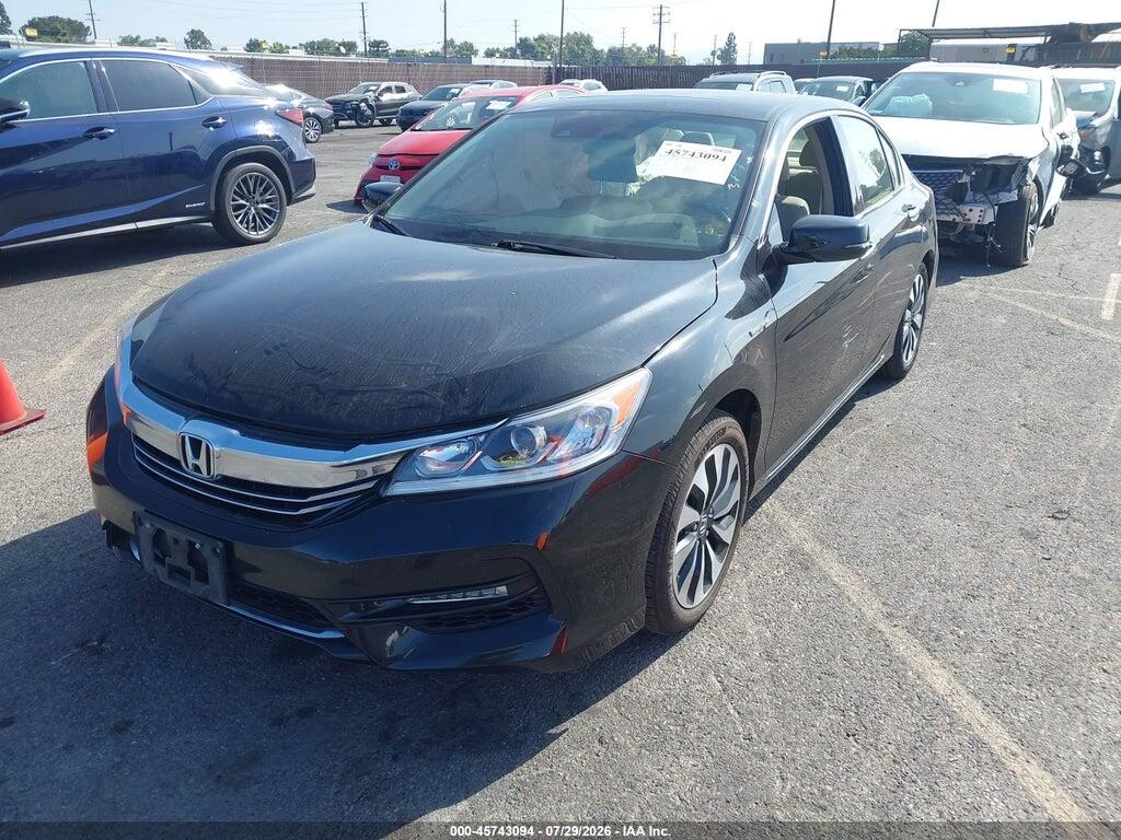 JHMCR6F57HC028783 2017 HONDA ACCORD HYBRID photo no. 2