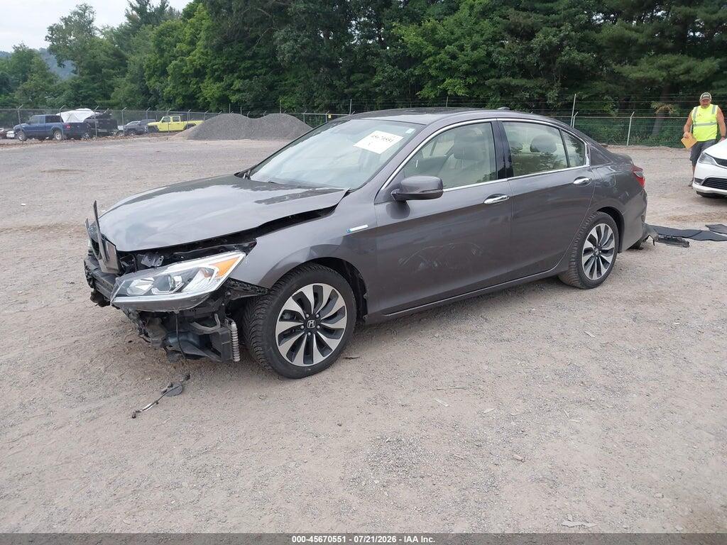 JHMCR6F55HC003462 2017 HONDA ACCORD HYBRID photo no. 2