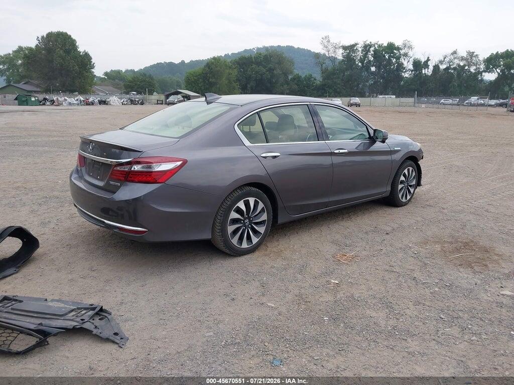 JHMCR6F55HC003462 2017 HONDA ACCORD HYBRID photo no. 4