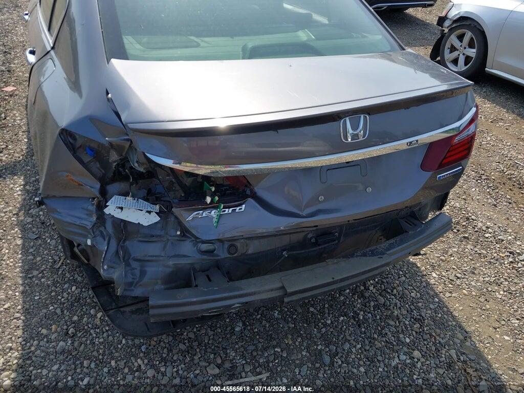JHMCR6F39HC009313 2017 HONDA ACCORD HYBRID photo no. 6