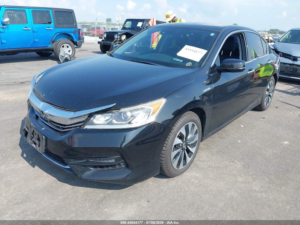 JHMCR6F50HC005975 2017 HONDA ACCORD HYBRID photo no. 2