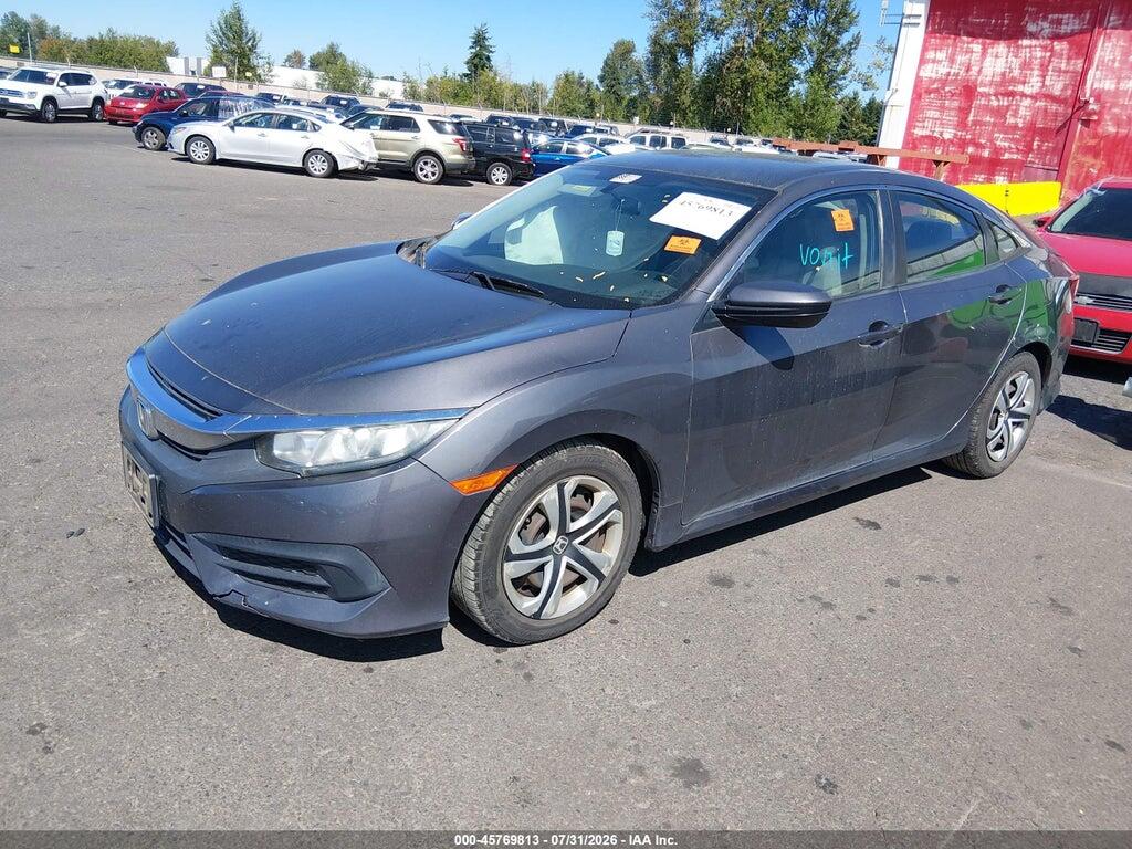 2HGFC2F52HH517843 2017 HONDA CIVIC photo no. 2