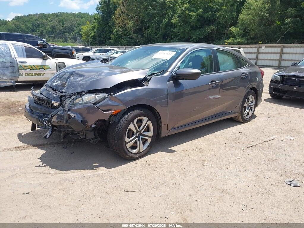 19XFC2F55HE000451 2017 HONDA CIVIC photo no. 2