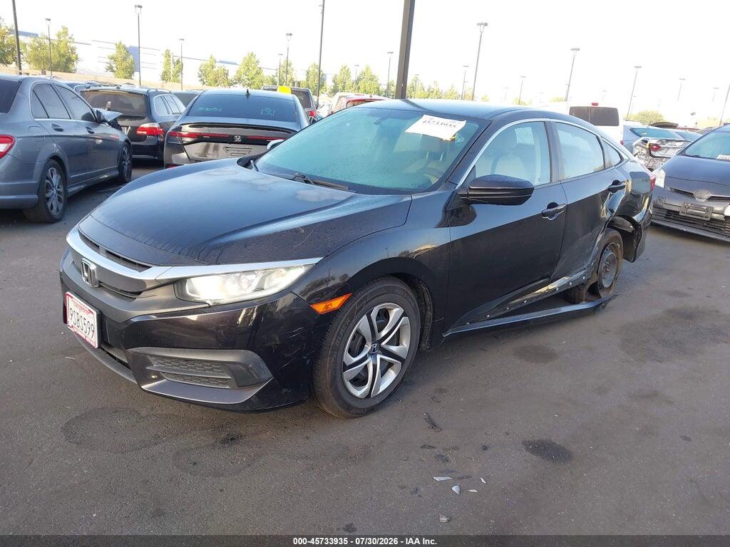 2HGFC2F52HH527384 2017 HONDA CIVIC photo no. 2
