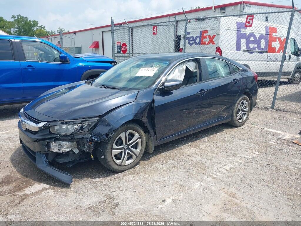 19XFC2F57HE045603 2017 HONDA CIVIC photo no. 2