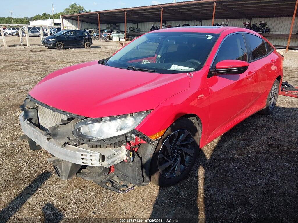 2HGFC2F74HH570044 2017 HONDA CIVIC photo no. 2