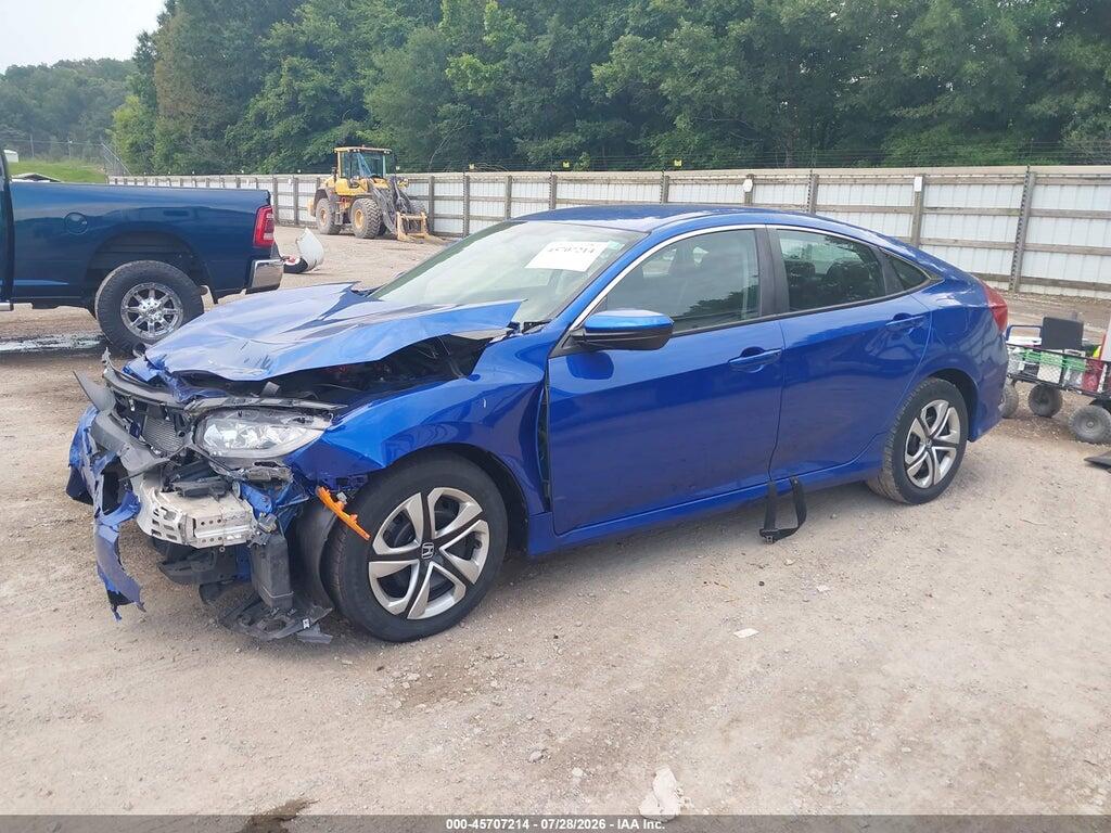 2HGFC2F50HH525827 2017 HONDA CIVIC photo no. 2