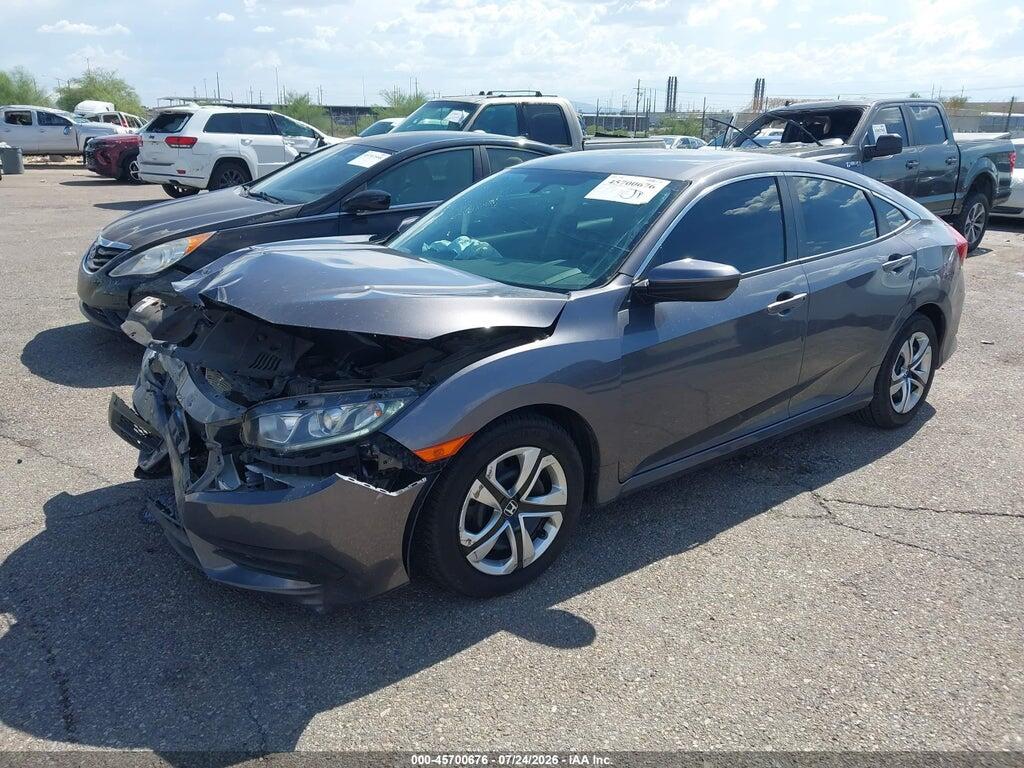2HGFC2F59HH544456 2017 HONDA CIVIC photo no. 2
